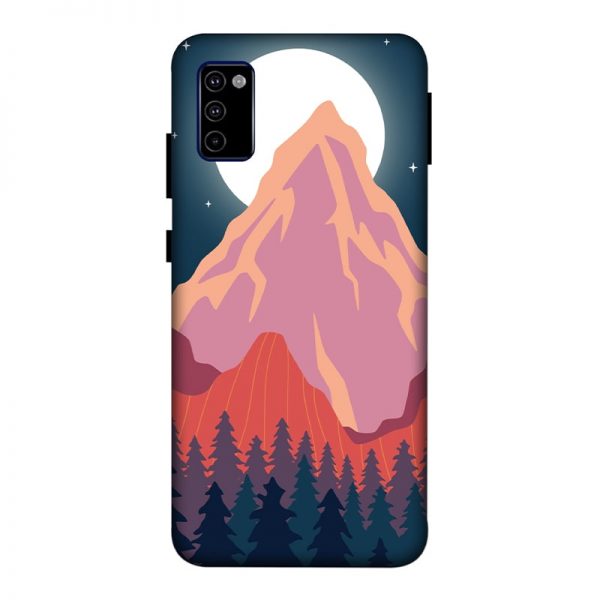Big Moon and the Mountain Samsung M51 Mobile Cover