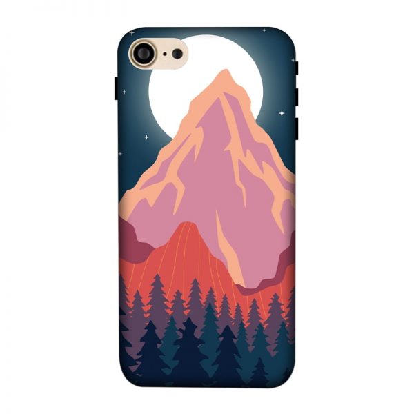 Big Moon and the Mountain iPhone 8 Mobile Cover