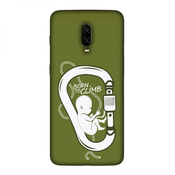 Born to Climb OnePlus 6T Mobile Cover