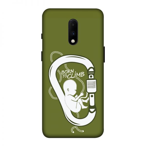 Born to Climb OnePlus 7 Mobile Cover