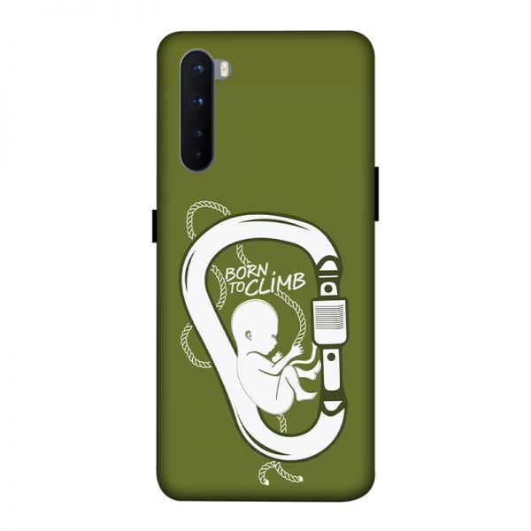 Born to Climb OnePlus Nord Mobile Cover