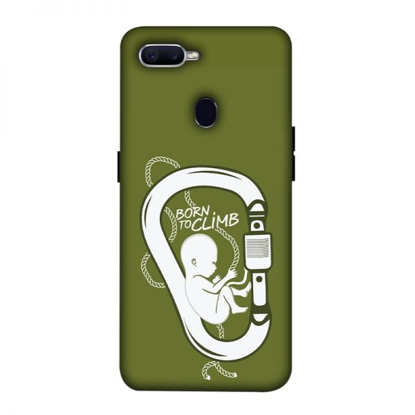 Born to Climb Oppo F9 Pro Mobile Cover
