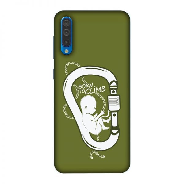 Born to Climb Samsung A50 Mobile Cover
