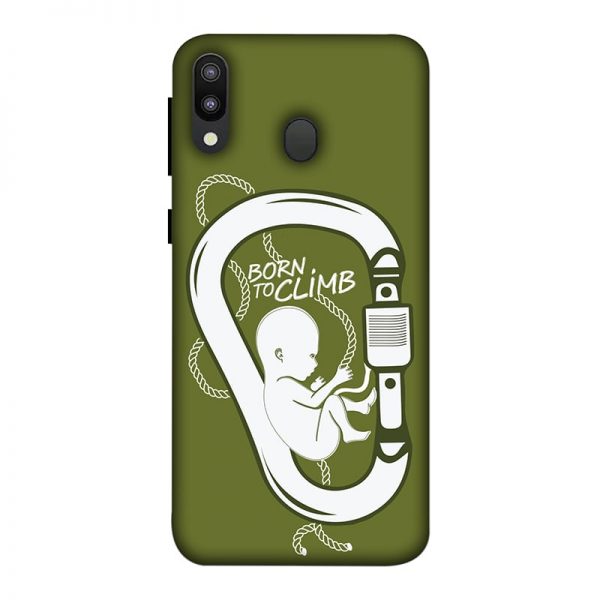 Born to Climb Samsung M20 Mobile Cover