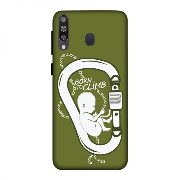 Born to Climb Samsung M30 Mobile Cover