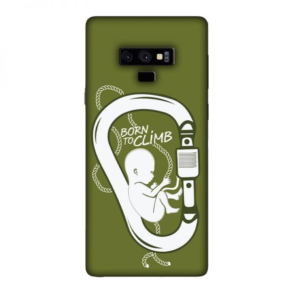 Born to Climb Samsung Galaxy Note 9 Mobile Cover