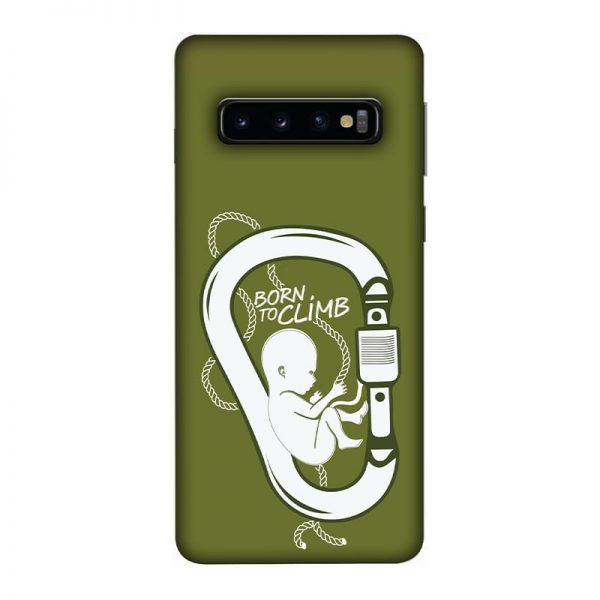 Born to Climb Samsung Galaxy S10 Mobile Cover