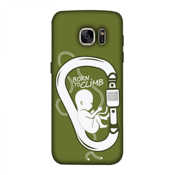 Born to Climb Samsung Galaxy S7 Mobile Cover