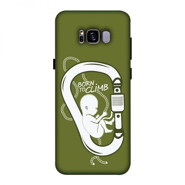 Born to Climb Samsung Galaxy S8 Mobile Cover