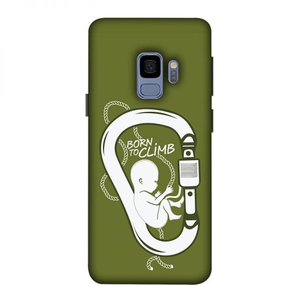 Born to Climb Samsung Galaxy S9 Mobile Cover