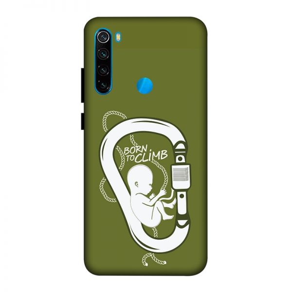 Born to Climb Redmi Note 8 Mobile Cover