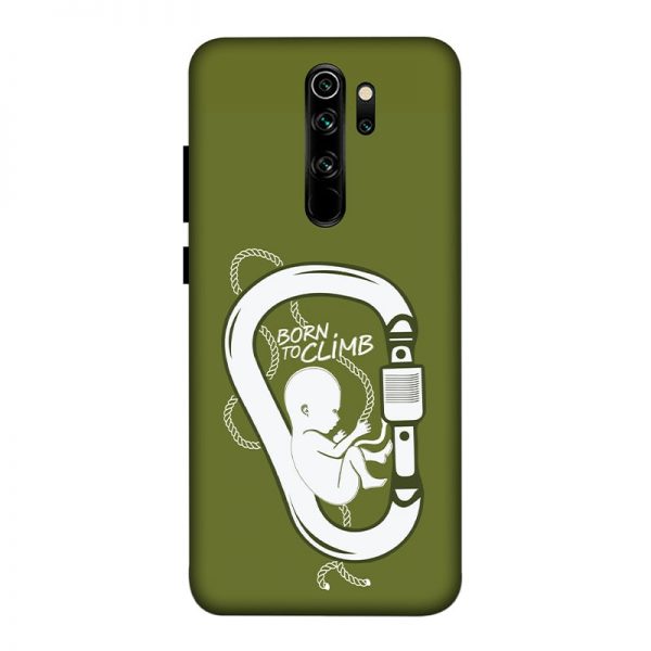 Born to Climb Redmi Note 8 Pro Mobile Cover