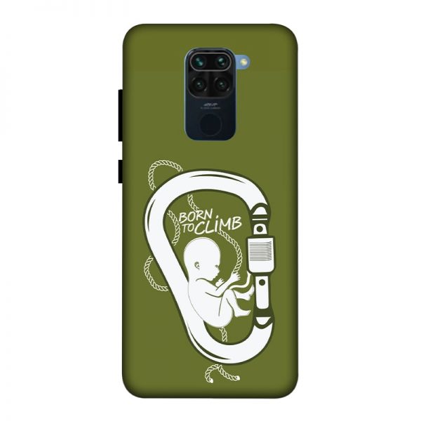 Born to Climb Redmi Note 9 Mobile Cover