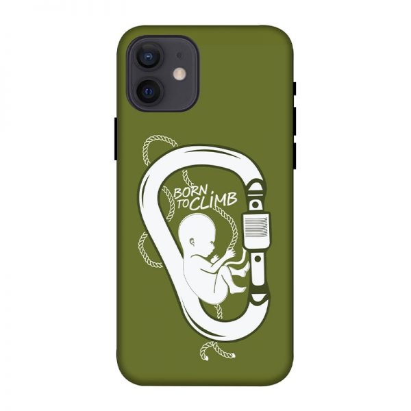 Born to Climb iPhone 12 Mobile Cover