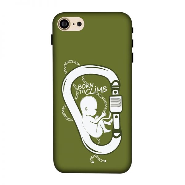 Born to Climb iPhone 8 Mobile Cover