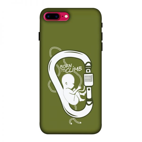 Born to Climb iPhone 8 Plus Mobile Cover