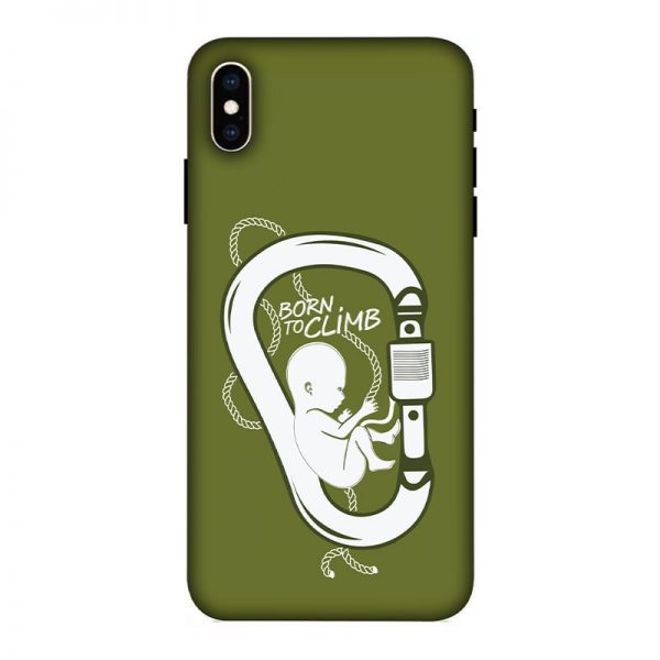 Born to Climb iPhone XS Max Mobile Cover