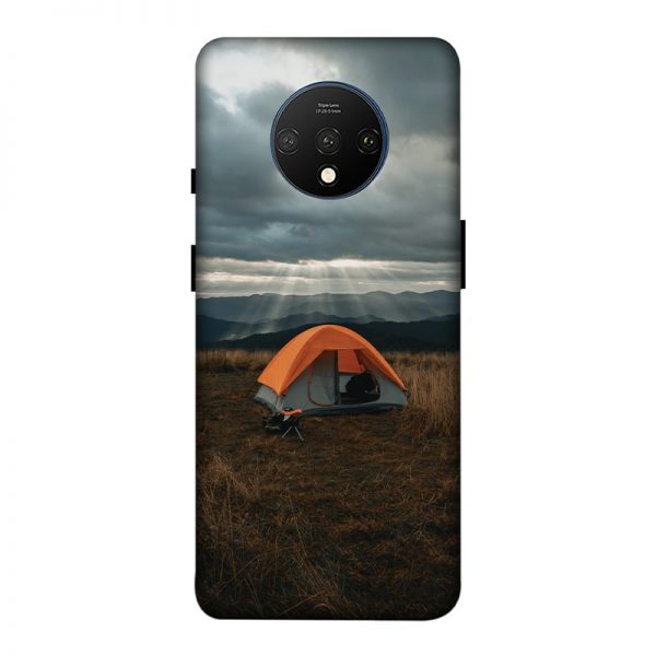 Camp and Tent OnePlus 7T Mobile Cover