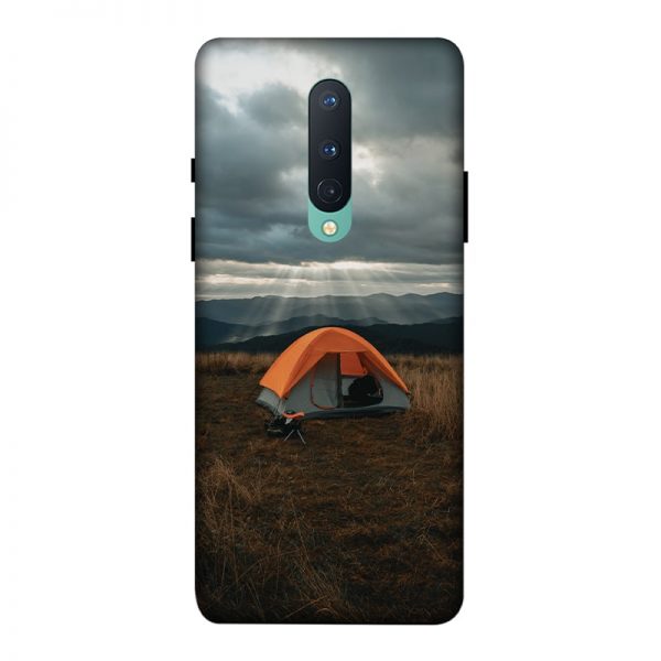 Camp and Tent OnePlus 8 Mobile Cover