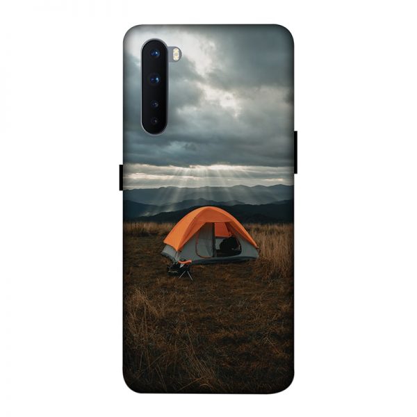Camp and Tent OnePlus Nord Mobile Cover