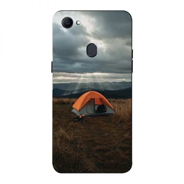 Camp and Tent Oppo F7 Mobile Cover