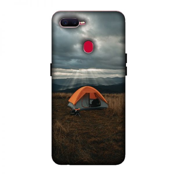 Camp and Tent Oppo F9 Mobile Cover