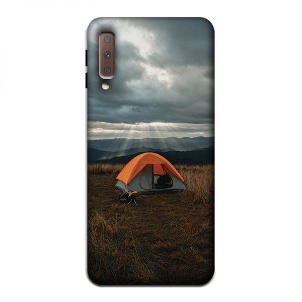 Camp and Tent Samsung A7 2018 Mobile Cover