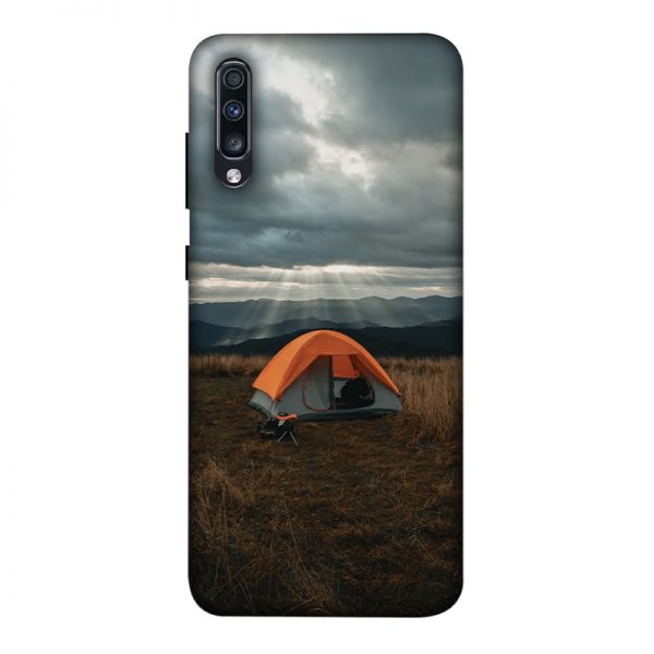 Camp and Tent Samsung A70 Mobile Cover