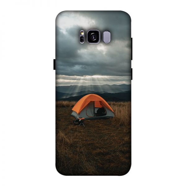 Camp and Tent Samsung Galaxy S8 Mobile Cover