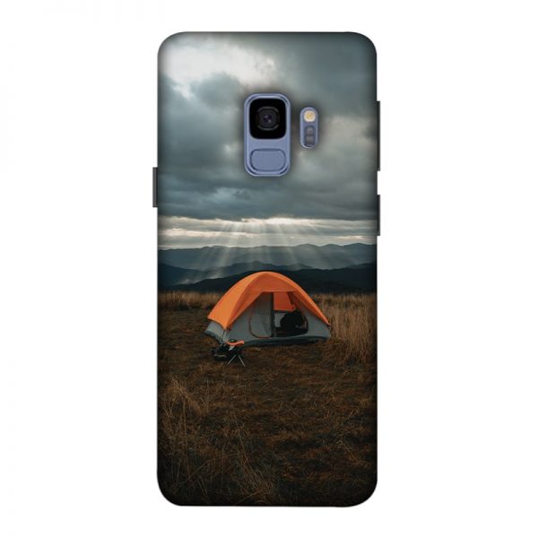 Camp and Tent Samsung Galaxy S9 Mobile Cover