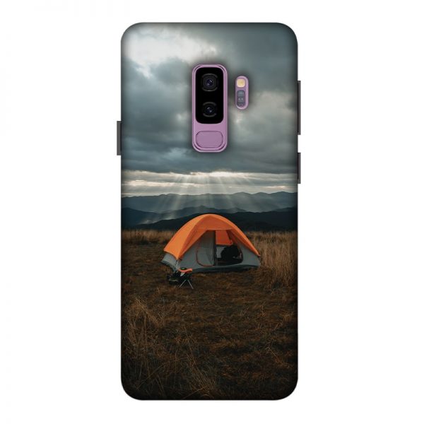 Camp and Tent Samsung Galaxy S9 Plus mobile Cover
