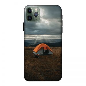Camp and Tent iPhone 11 Pro Max Mobile Cover