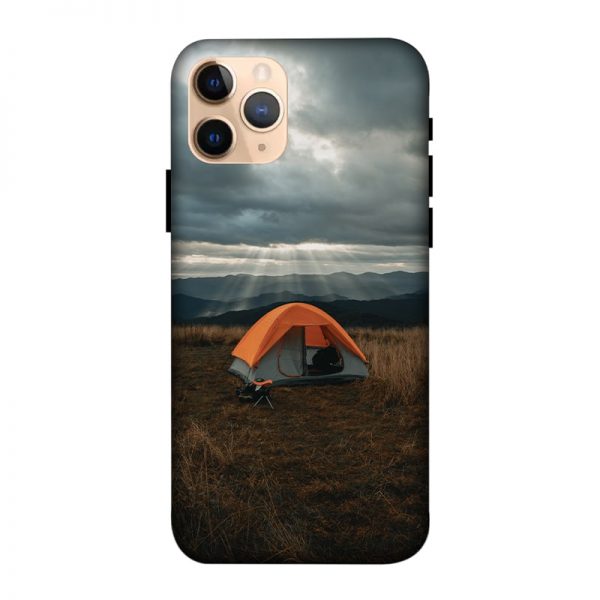 Camp and Tent iPhone 11 Pro Mobile Cover