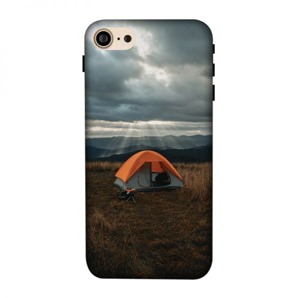 Camp and Tent iPhone 8 Mobile Cover
