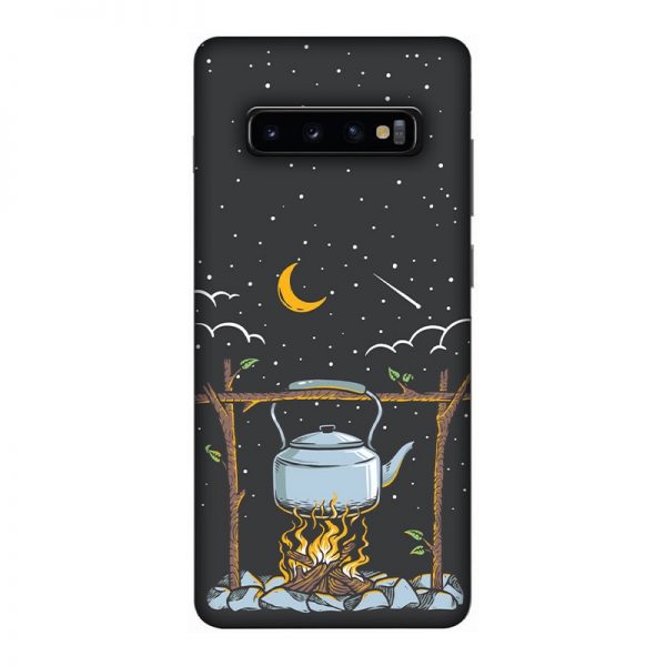 Campfire Samsung Galaxy S10 Plus Mobile Cover