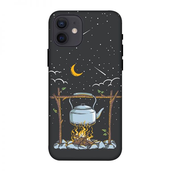 Campfire iPhone 12 Mobile Cover