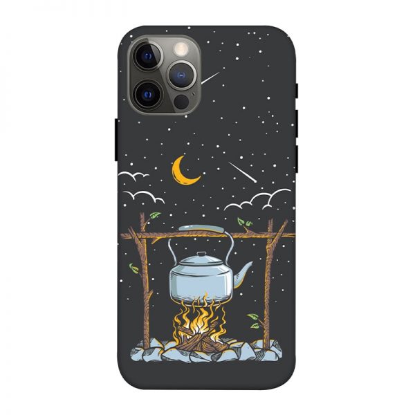 Campfire iPhone 12 Pro Mobile Cover