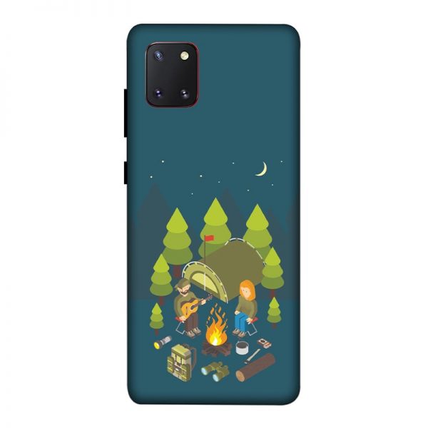 Camping Couple Samsung Galaxy Note 10 Lite Mobile Cover