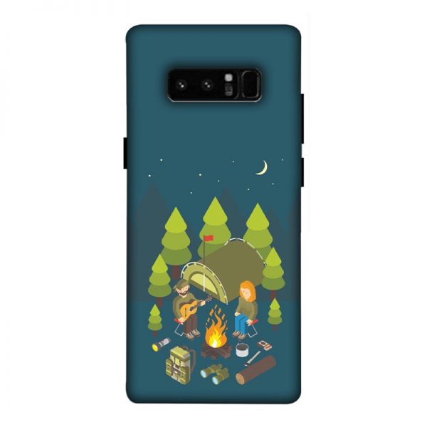 Camping Couple Samsung Galaxy Note 8 Mobile Cover