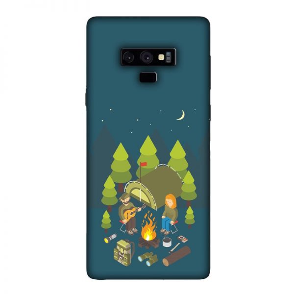 Camping Couple Samsung Galaxy Note 9 Mobile Cover