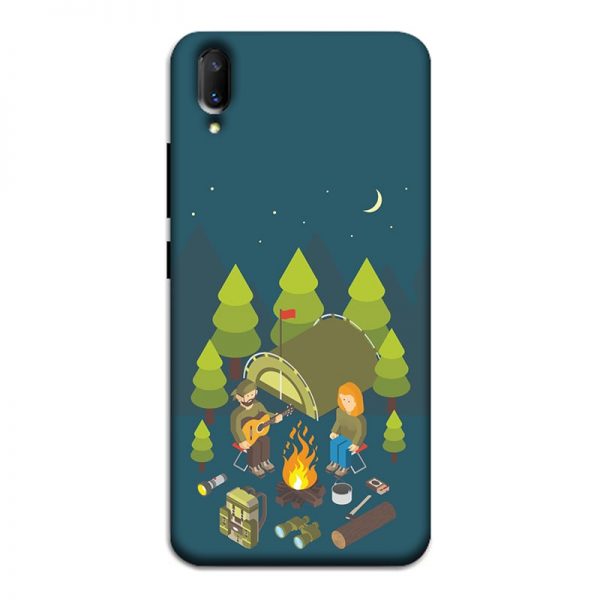 Camping Couple Vivo V11 Pro Mobile Cover