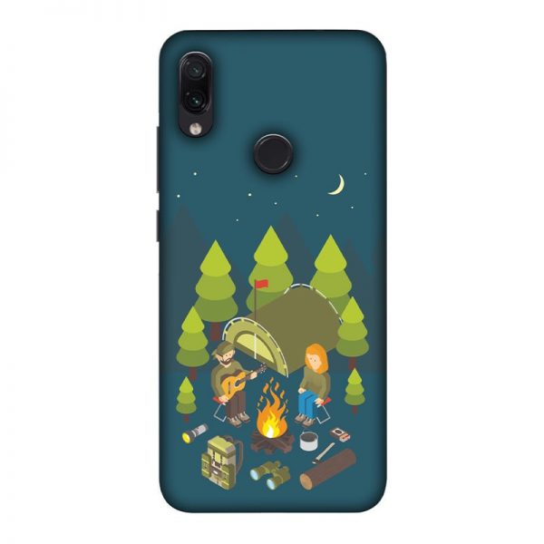 Camping Couple Redmi Note 7 Pro Mobile Cover