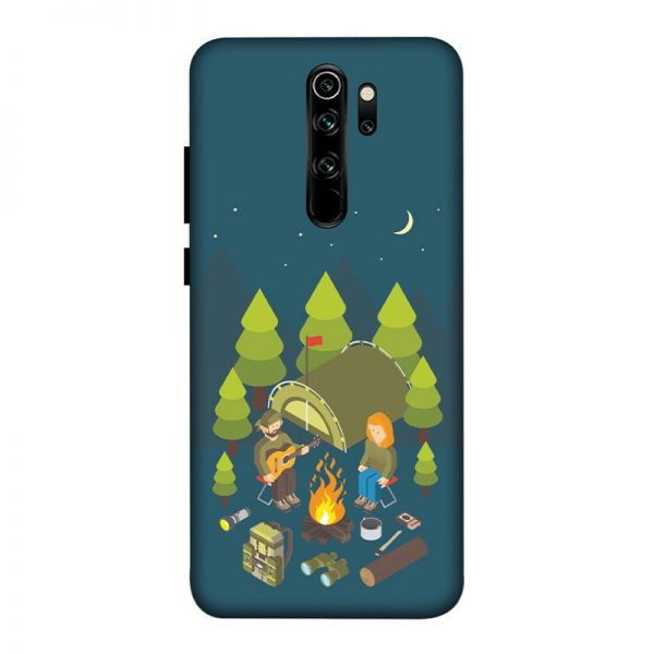 Camping Couple Redmi Note 8 Pro Mobile Cover