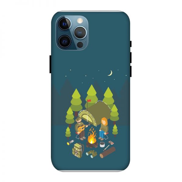 Camping Couple iPhone 12 Pro Max Mobile Cover
