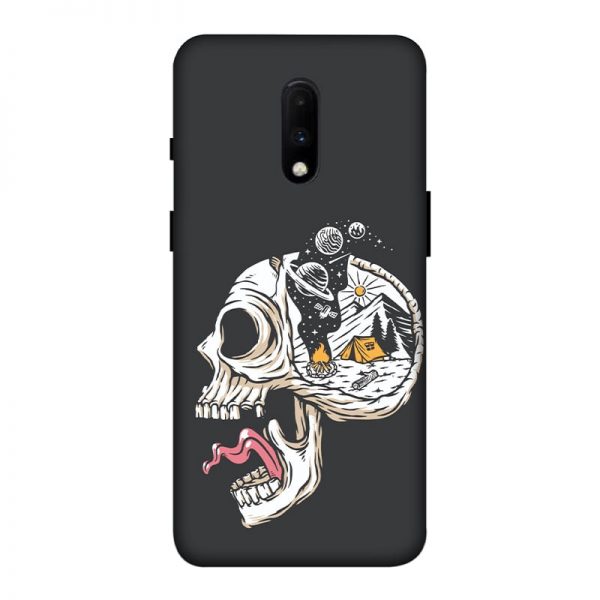 Camping Head OnePlus 7 Mobile Cover