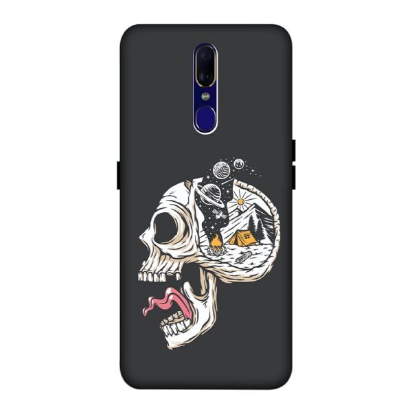 Camping In Head Oppo F11 Mobile Cover