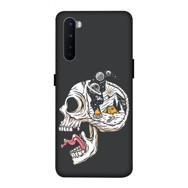 Camping in Head OnePlus Nord Mobile Cover