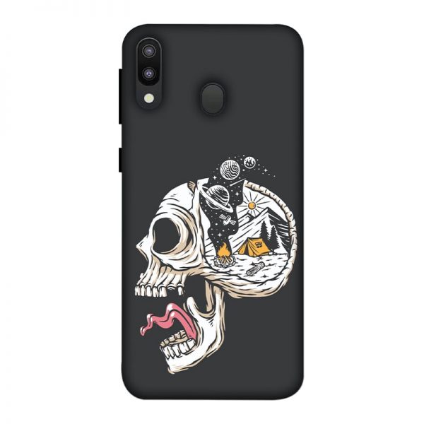Camping in Head Samsung M20 Mobile Cover