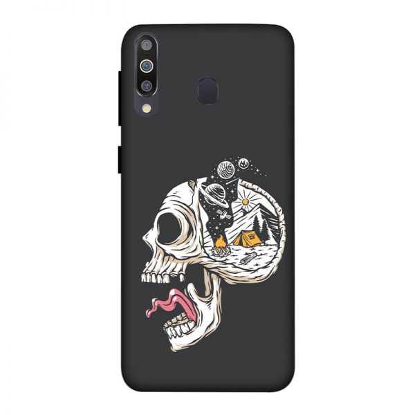 Camping in Head Samsung M30 Mobile Cover