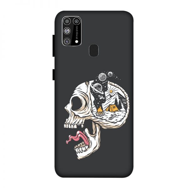 Camping in Head Samsung M31 Mobile Cover